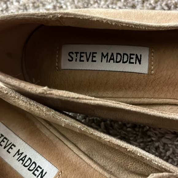 Steve Madden carver Women's Tan Loafers size 7 - Picture 2 of 9